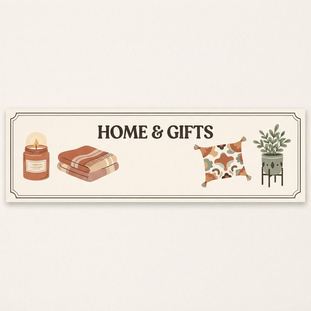 Home & Gifts collection banner