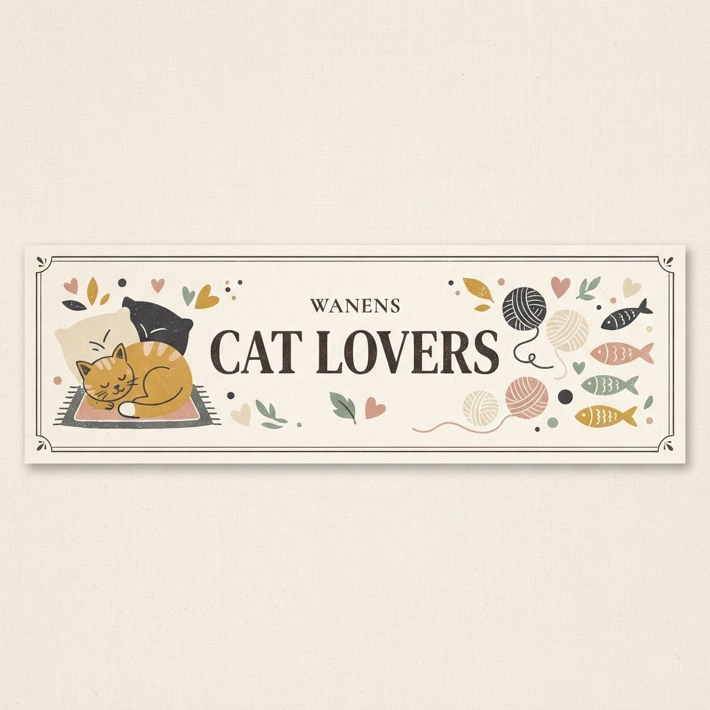 Cat Lovers collection banner