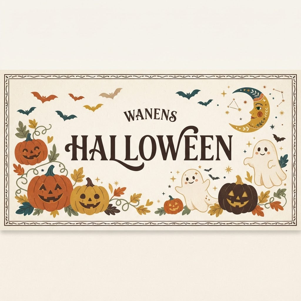 Halloween collection banner