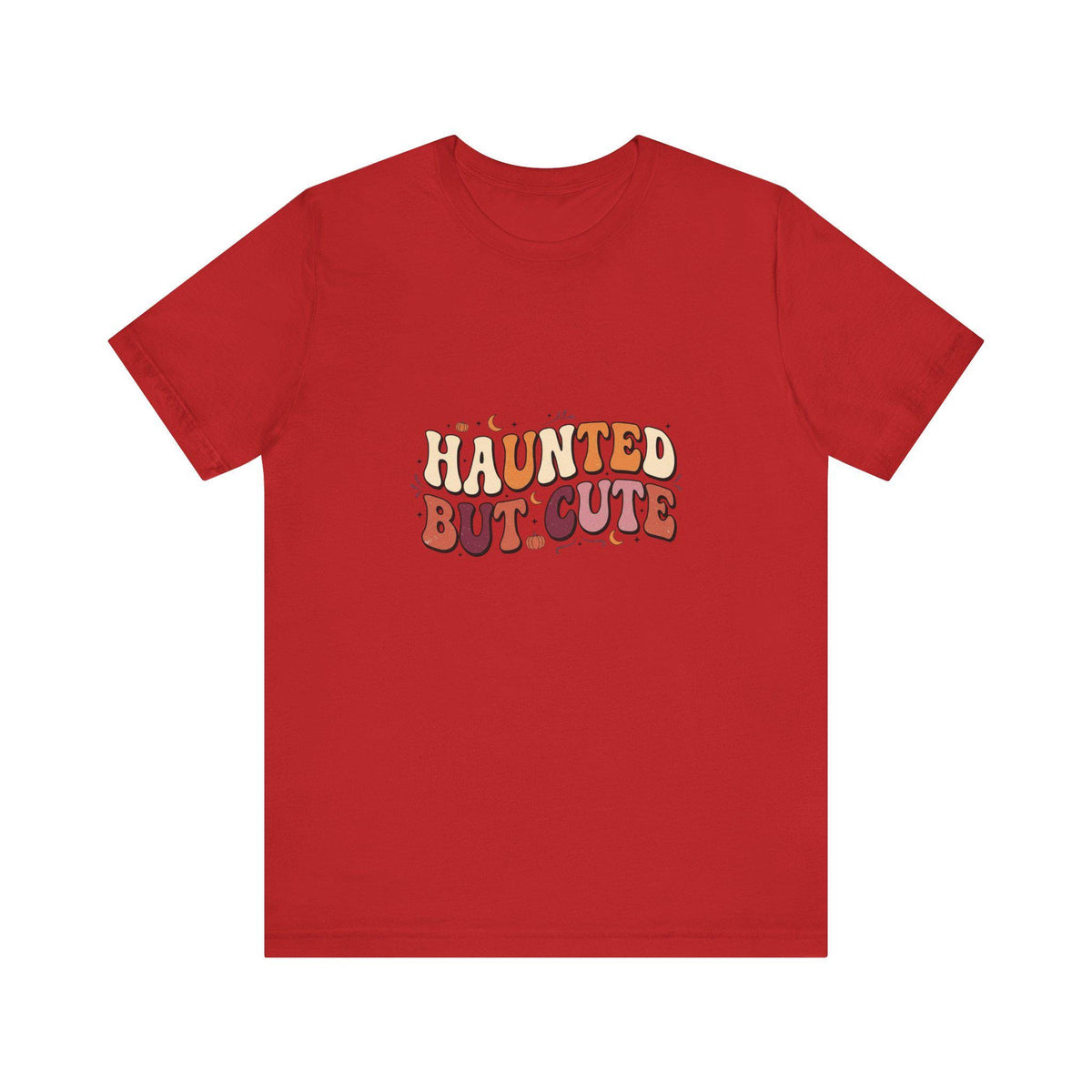 Haunted But Cute T-Shirt | Halloween Ghost Typography