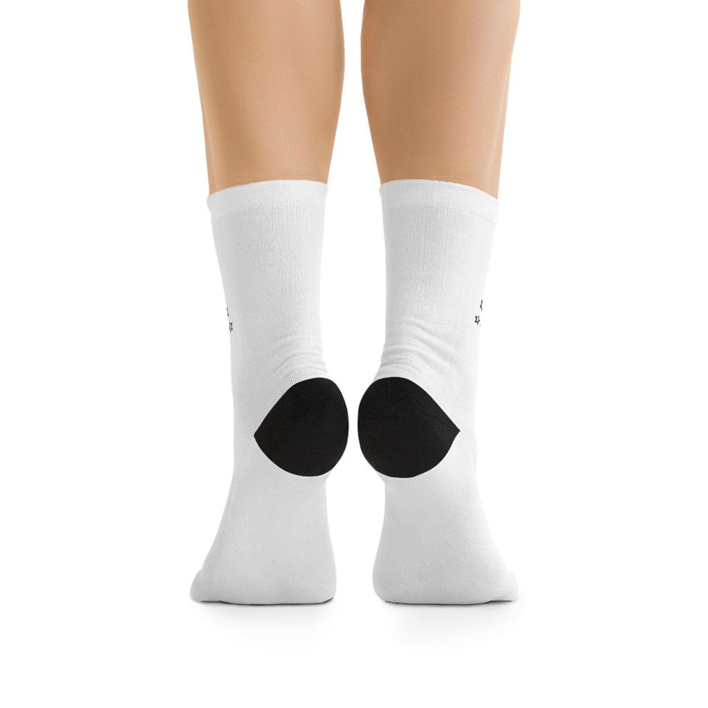 Tiny Floral Stars Socks | Recycled Poly Socks