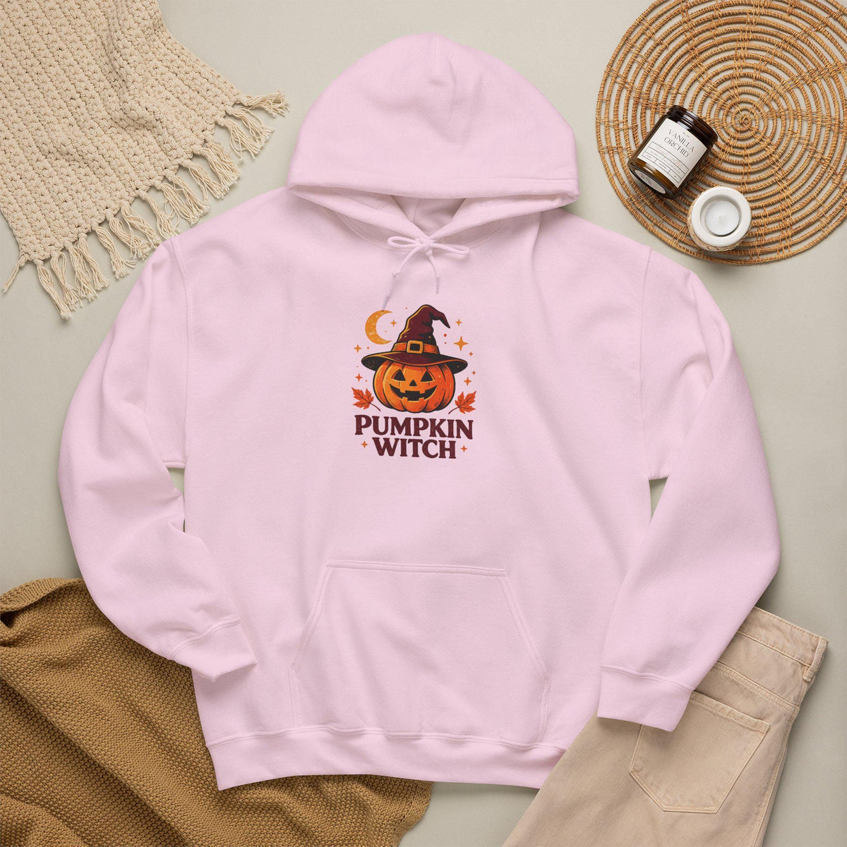 Pumpkin Witch Hoodie