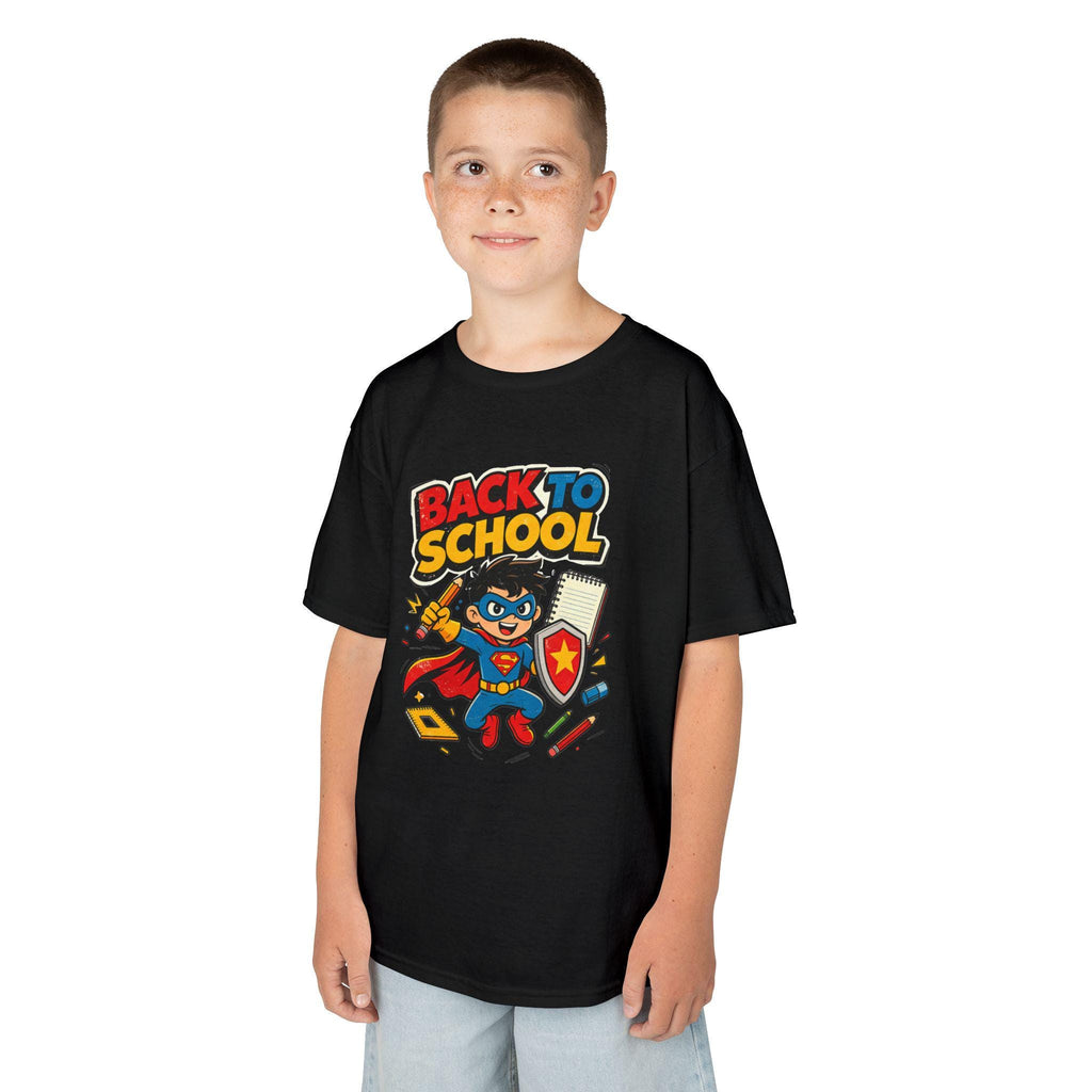 Back to School Superhero Kids Tee | Children's First Day Shirt | School Gift for Boys Girls | Elementary Student Outfit | Preschool
