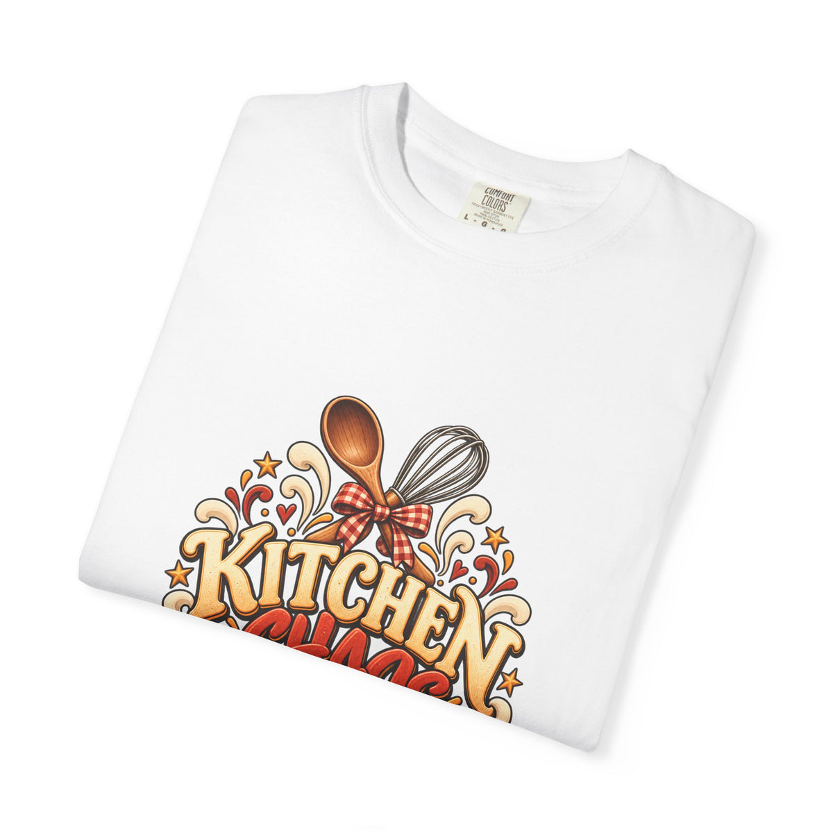 Kitchen Chaos Coordinator T-Shirt — Funny Thanksgiving Chef Shirt, Holiday Cooking Humor Tee, Baker Gift