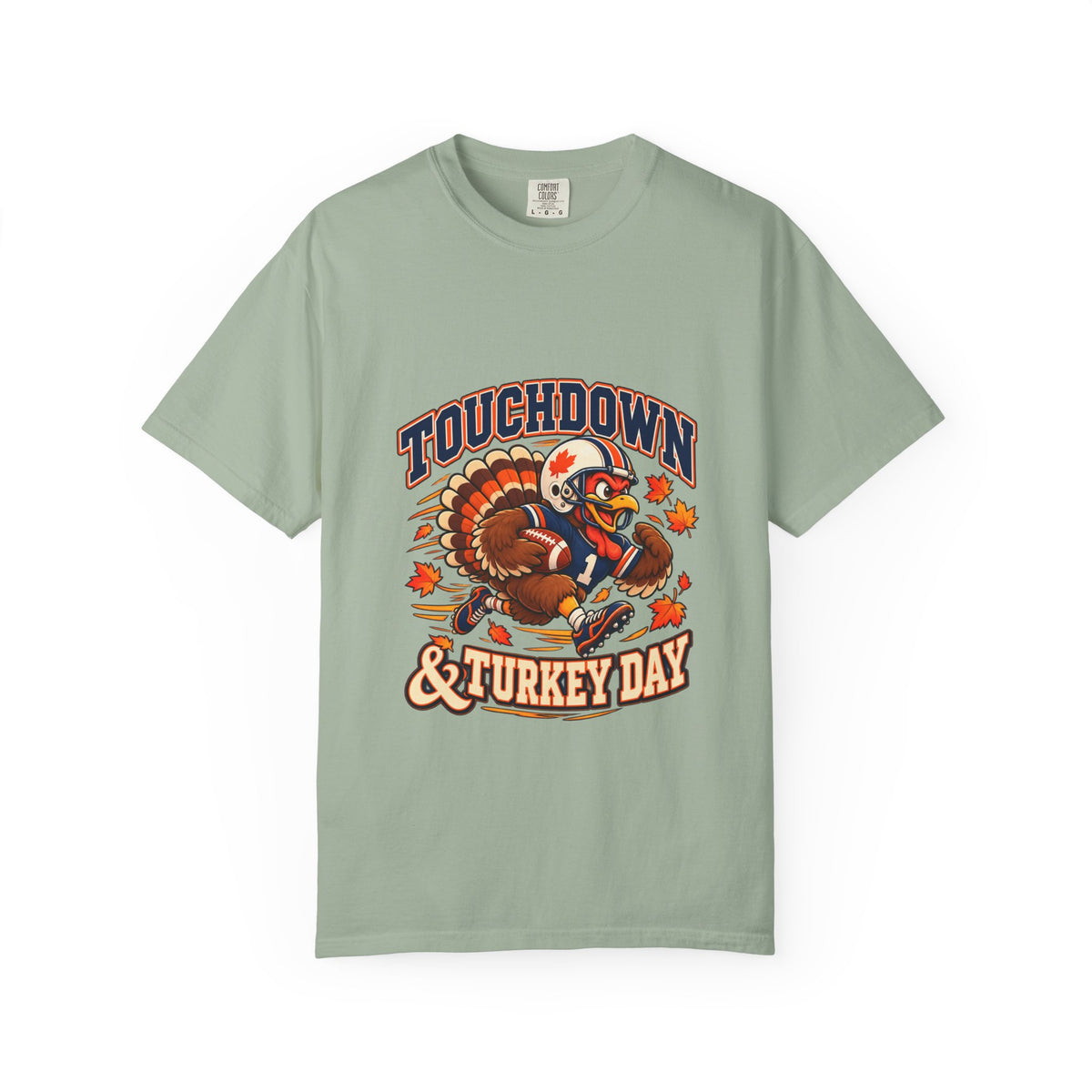 Touchdown Turkey Day T-shirt | Football Turkey Thanksgiving Tee