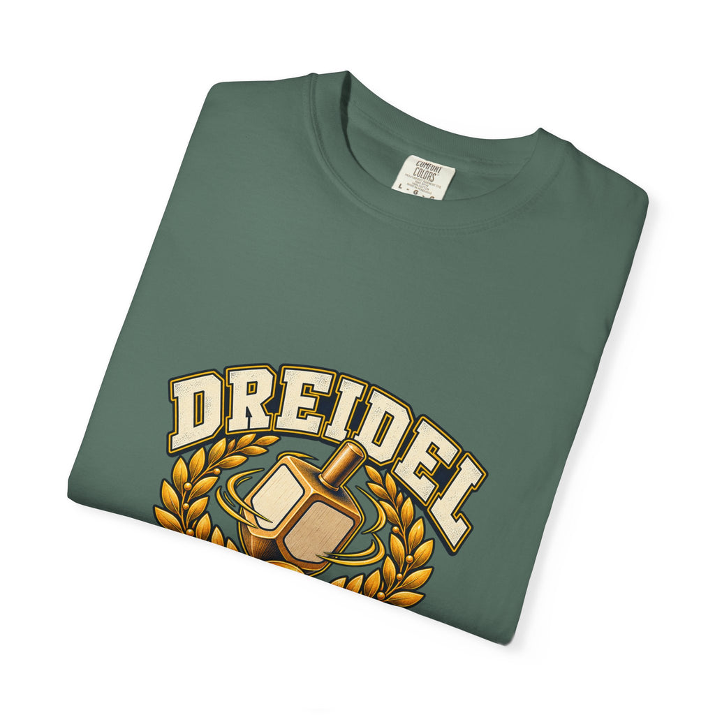 Dreidel Champion T-shirt | Hanukkah Dreidel Design, Winner Banner