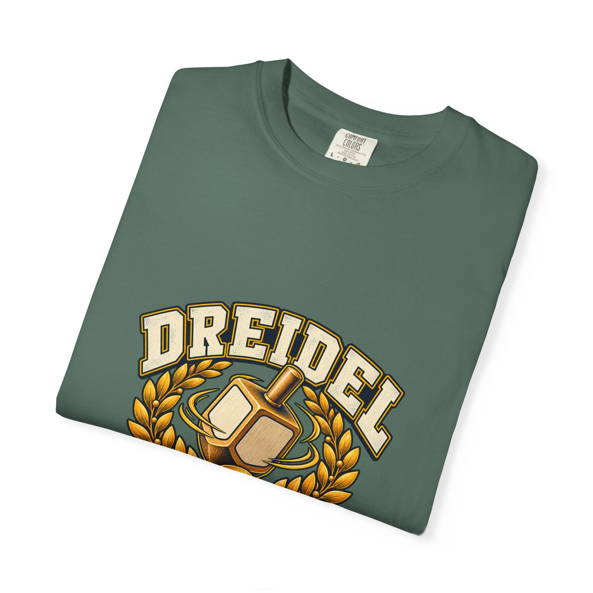 Dreidel Champion T-shirt | Hanukkah Dreidel Design, Winner Banner