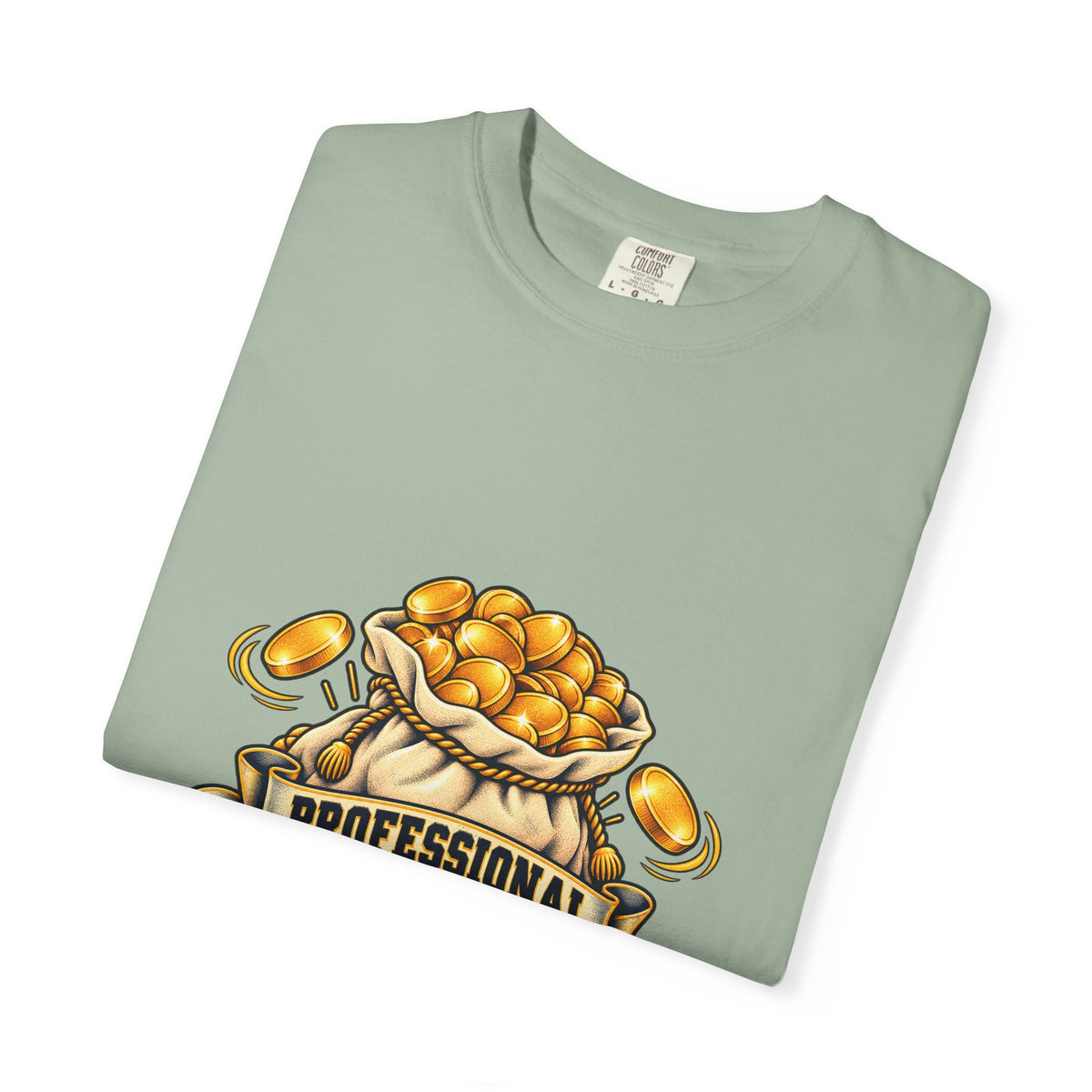 Professional Gelt Collector T-Shirt | Hanukkah Chanukah Chocolate Coin Design