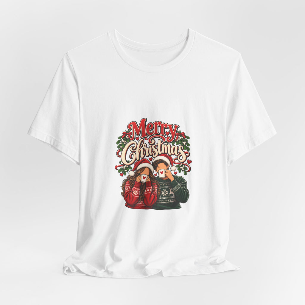 Merry Christmas Couple Tee