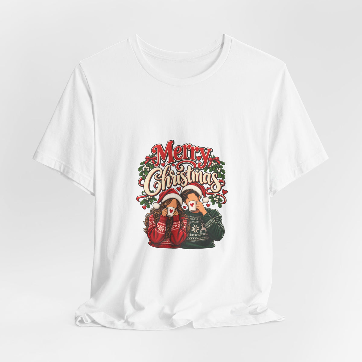 Merry Christmas Couple Tee
