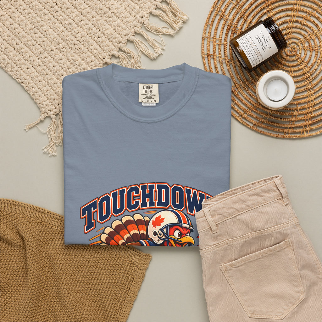 Touchdown Turkey Day T-shirt | Football Turkey Thanksgiving Tee