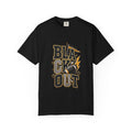 Blackout Lightning Football tee | Graphic T-Shirt, Team Spirit