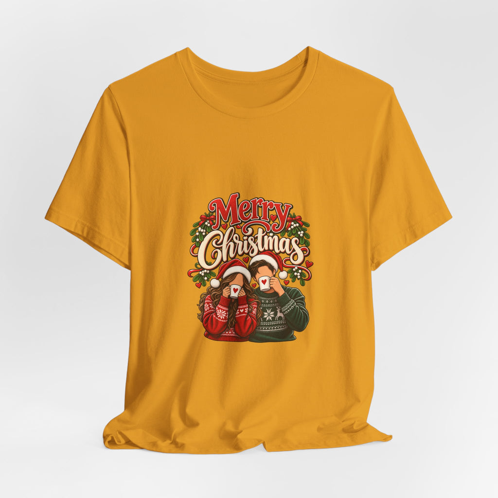 Merry Christmas Couple Tee