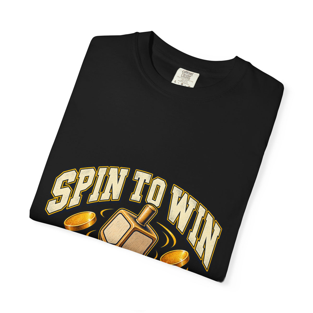 Spin to Win Dreidel T-shirt | Hanukkah Chanukah Festival Design