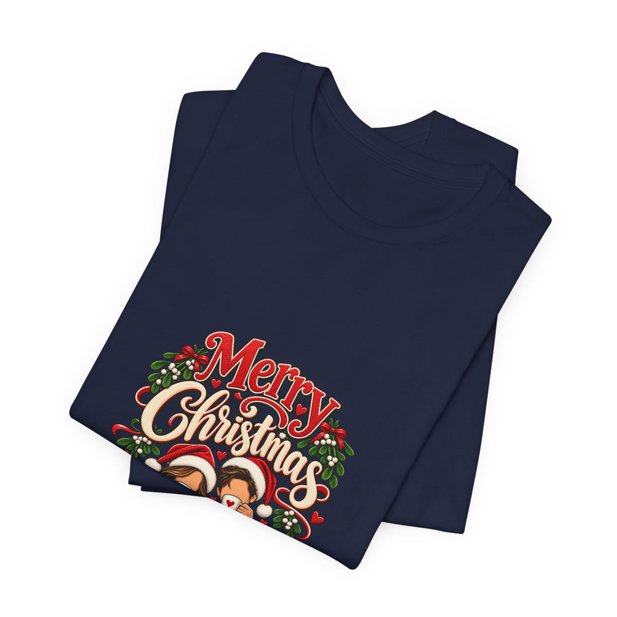 Merry Christmas Couple Tee