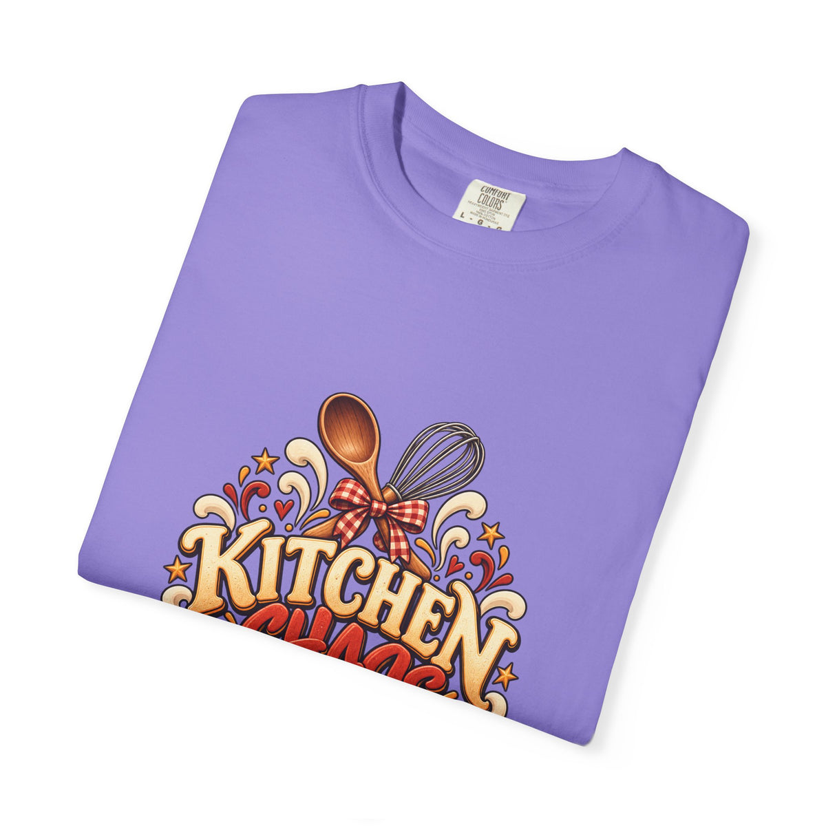 Kitchen Chaos Coordinator T-Shirt — Funny Thanksgiving Chef Shirt, Holiday Cooking Humor Tee, Baker Gift