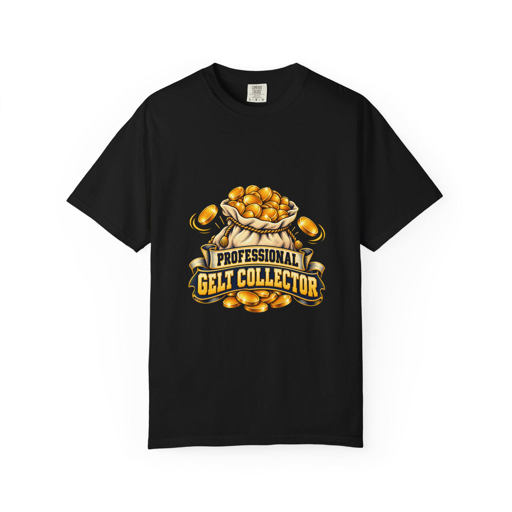Professional Gelt Collector T-Shirt | Hanukkah Chanukah Chocolate Coin Design