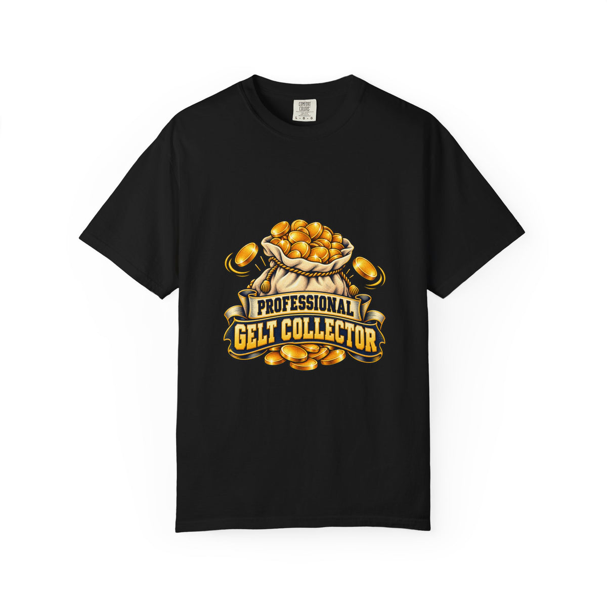 Professional Gelt Collector T-Shirt | Hanukkah Chanukah Chocolate Coin Design