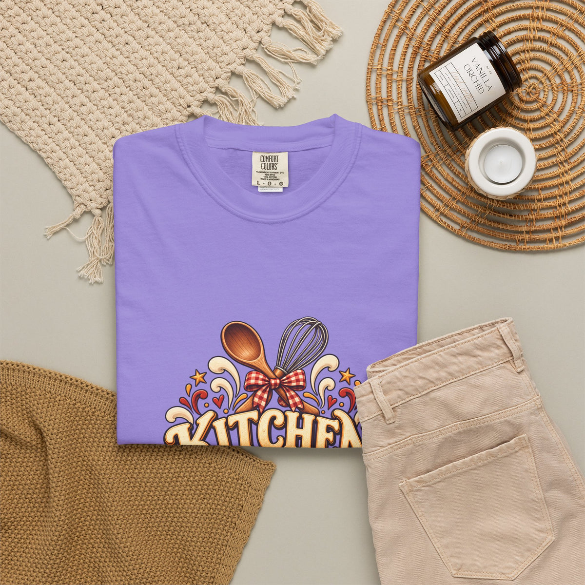 Kitchen Chaos Coordinator T-Shirt — Funny Thanksgiving Chef Shirt, Holiday Cooking Humor Tee, Baker Gift
