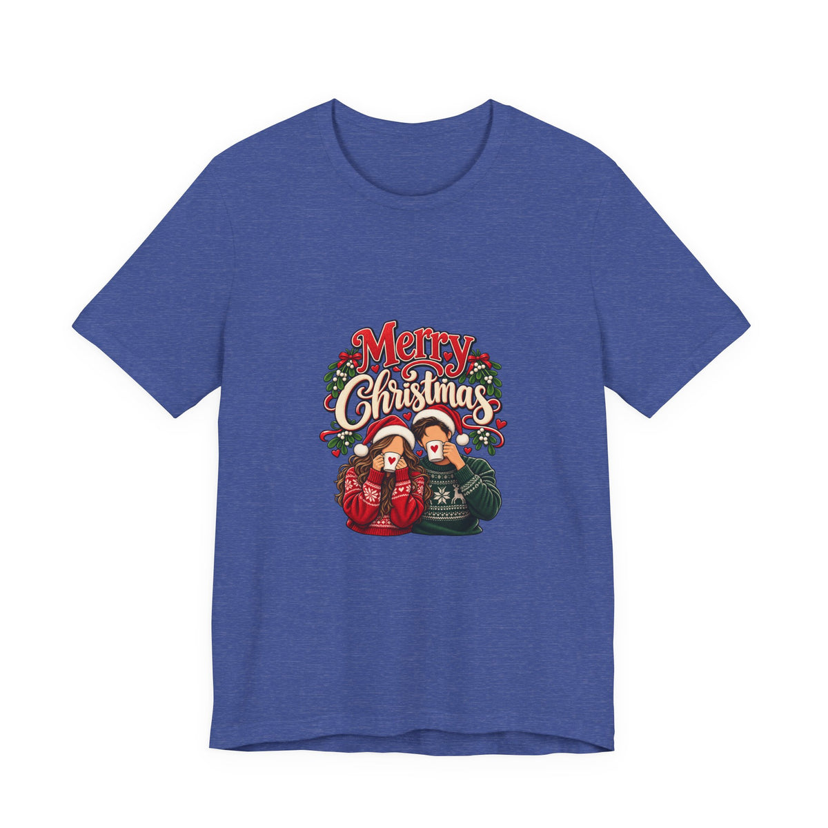 Merry Christmas Couple Tee