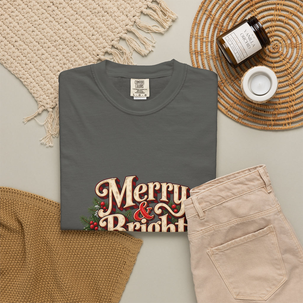 Merry & Bright Holiday T-Shirt
