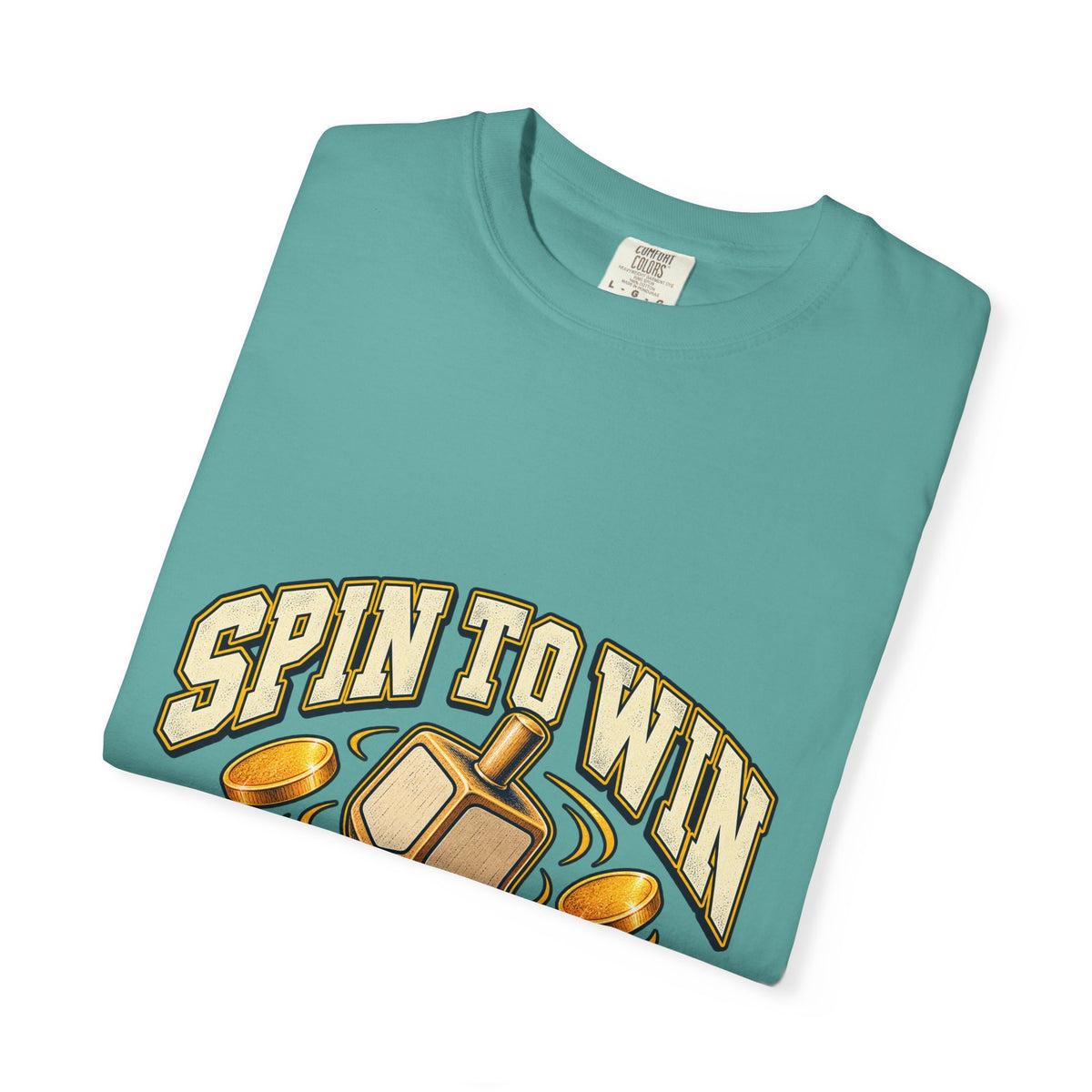 Spin to Win Dreidel T-shirt | Hanukkah Chanukah Festival Design