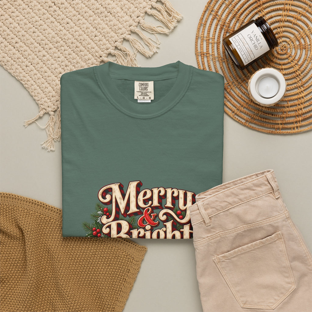 Merry & Bright Holiday T-Shirt