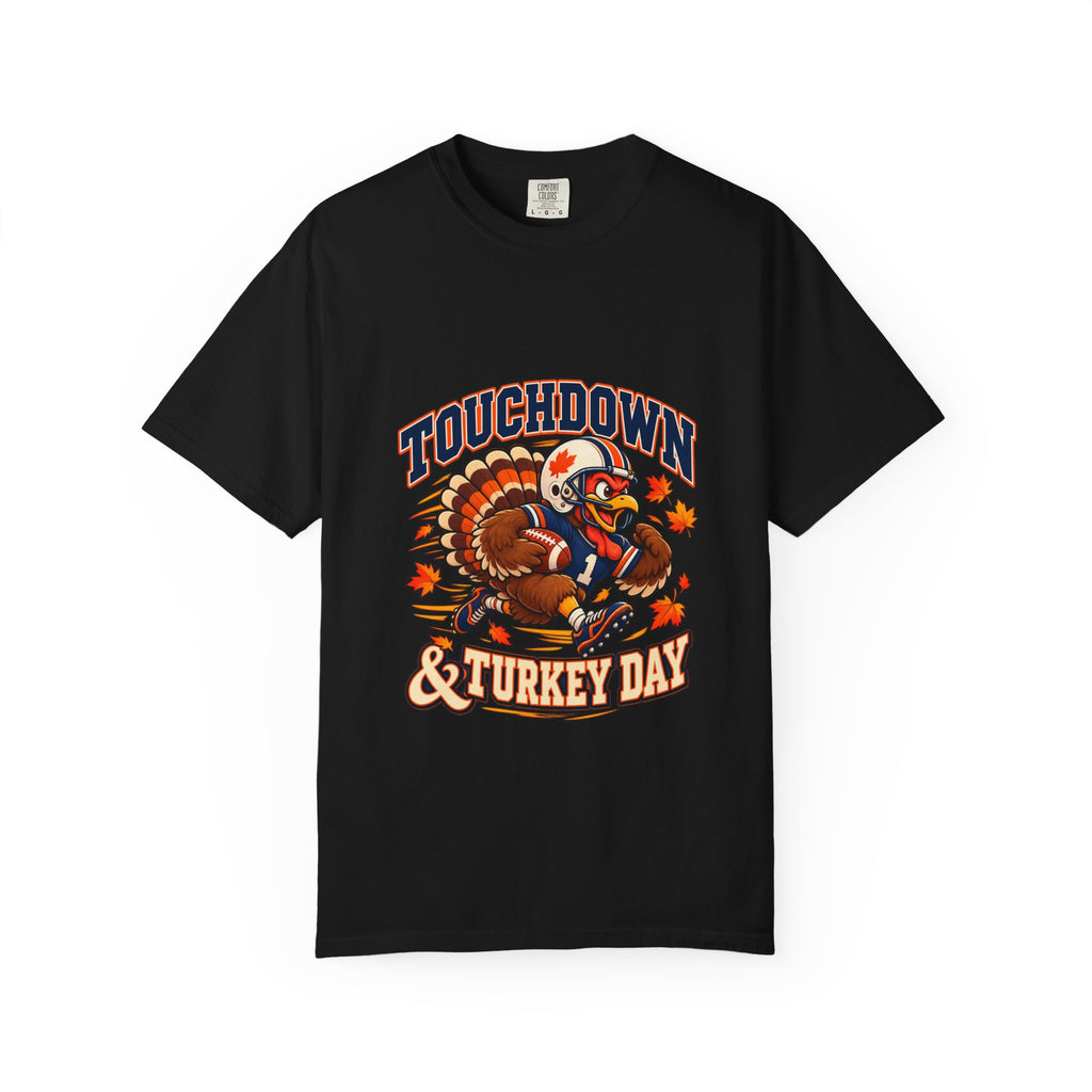 Touchdown Turkey Day T-shirt | Football Turkey Thanksgiving Tee
