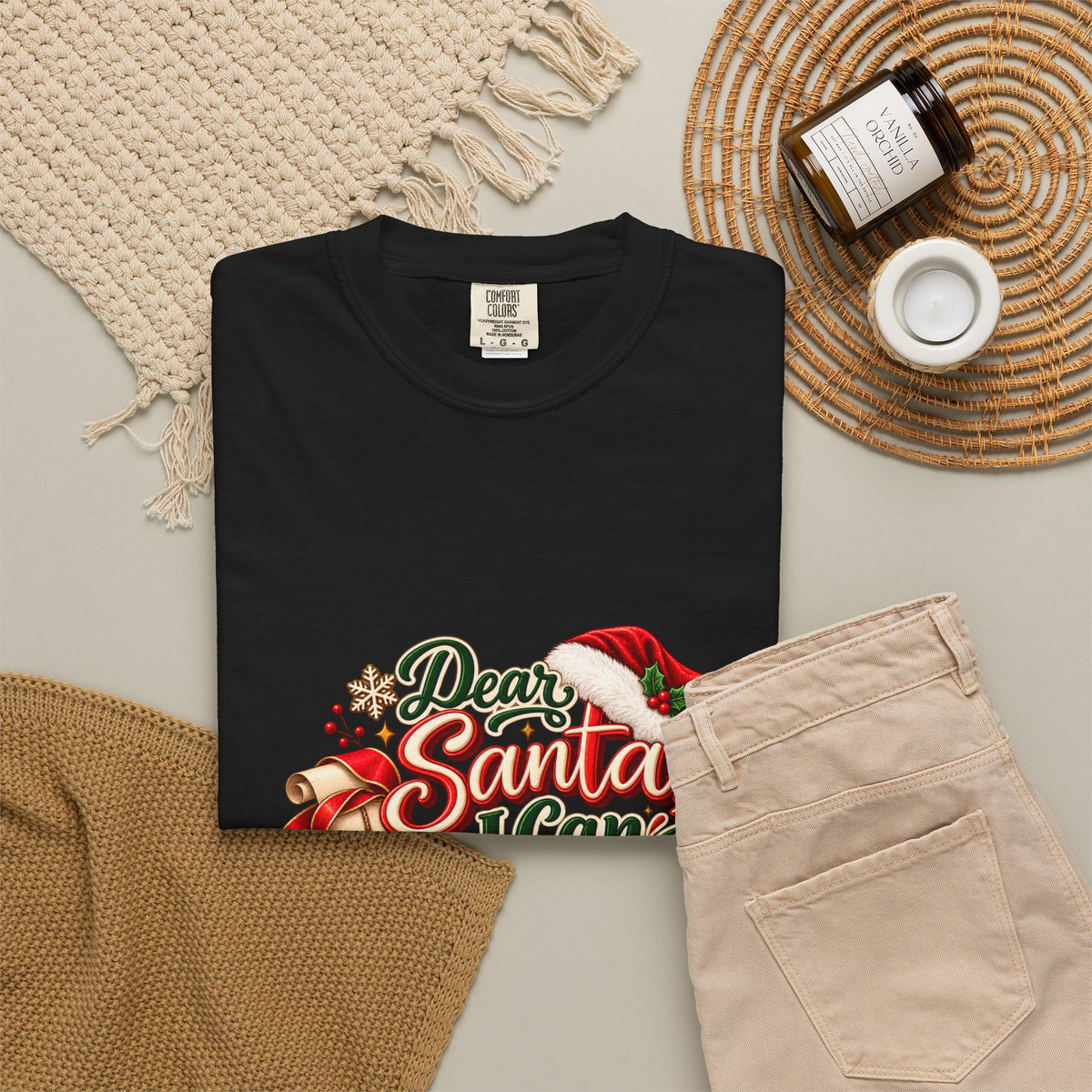 Dear Santa I Can Explain T-Shirt — Funny Christmas Tee