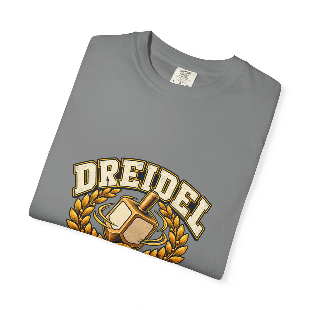Dreidel Champion T-shirt | Hanukkah Dreidel Design, Winner Banner