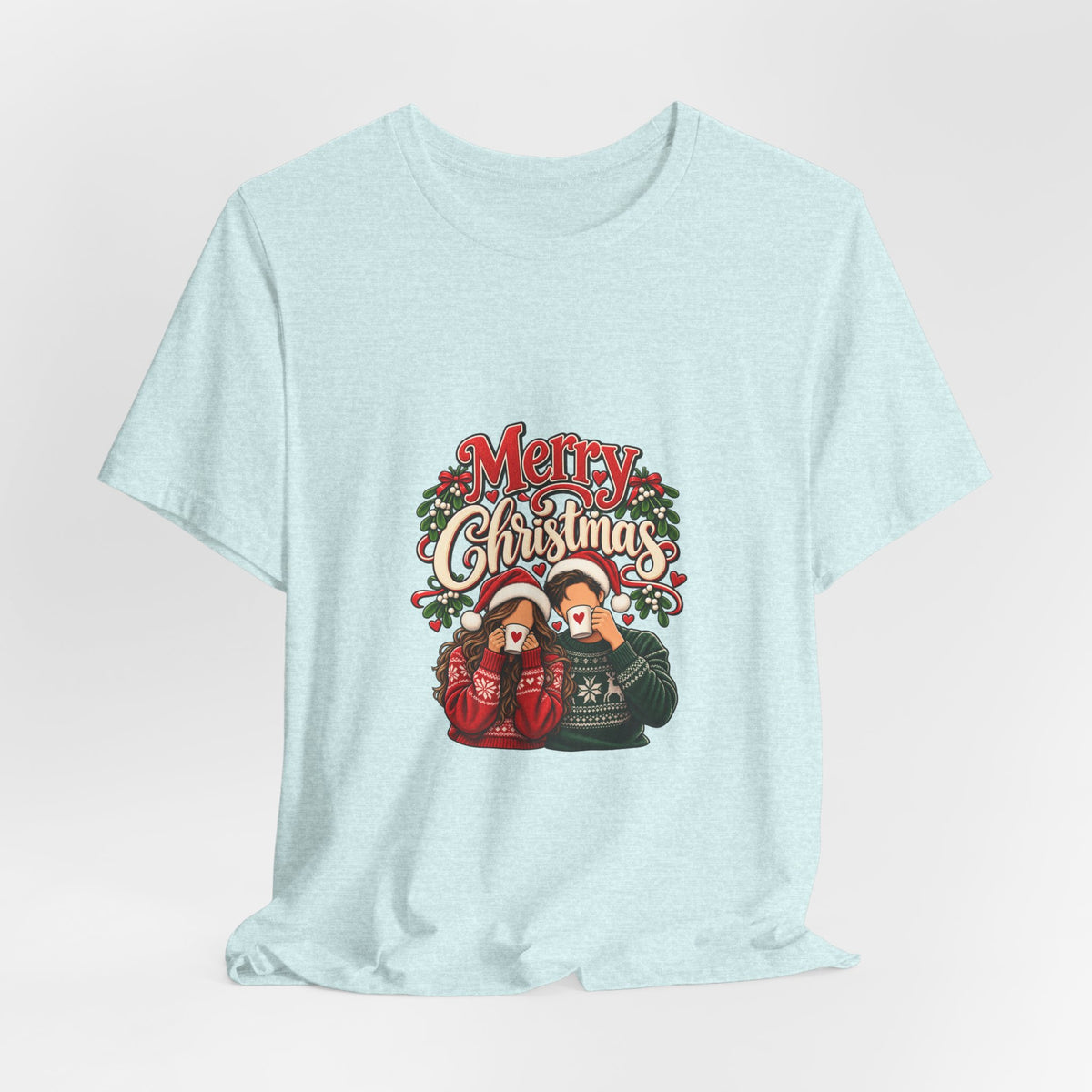 Merry Christmas Couple Tee