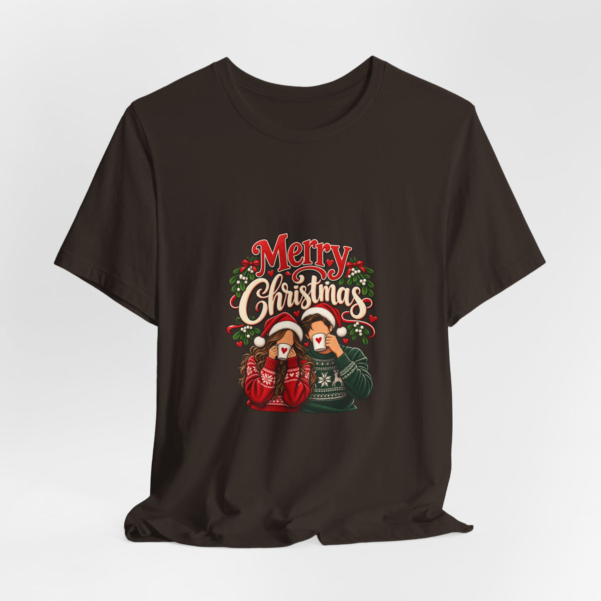 Merry Christmas Couple Tee