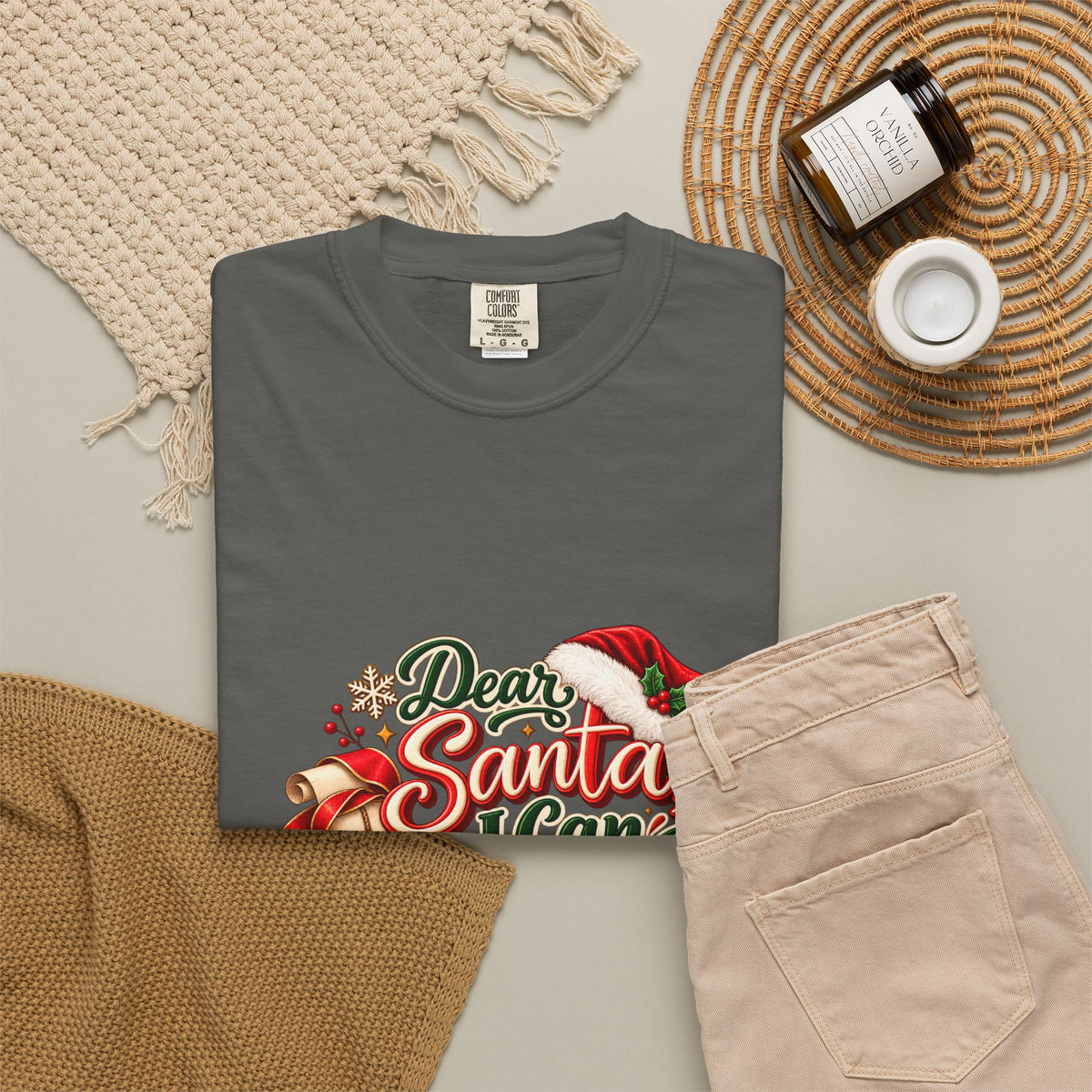 Dear Santa I Can Explain T-Shirt — Funny Christmas Tee