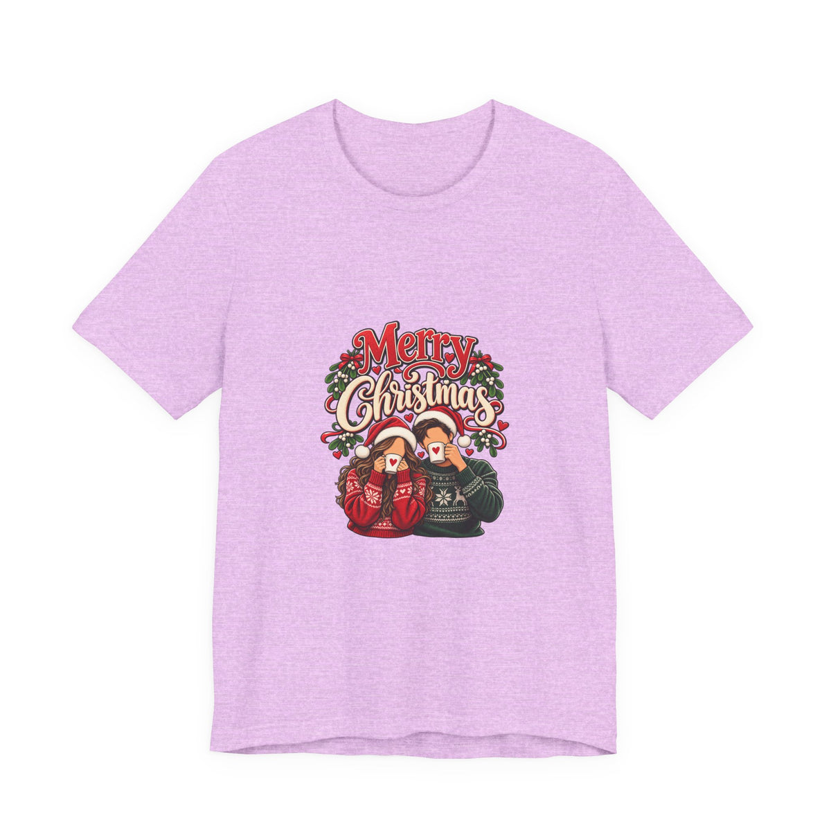 Merry Christmas Couple Tee