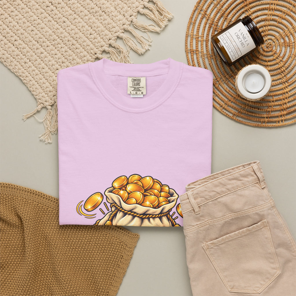 Professional Gelt Collector T-Shirt | Hanukkah Chanukah Chocolate Coin Design