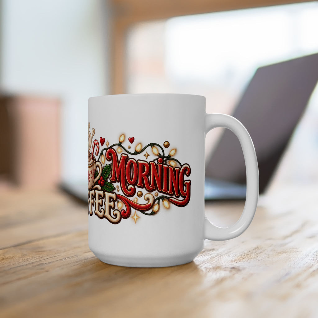 Christmas Coffee Mug – Festive Holiday Ceramic Coffee Cup (11oz/15oz)