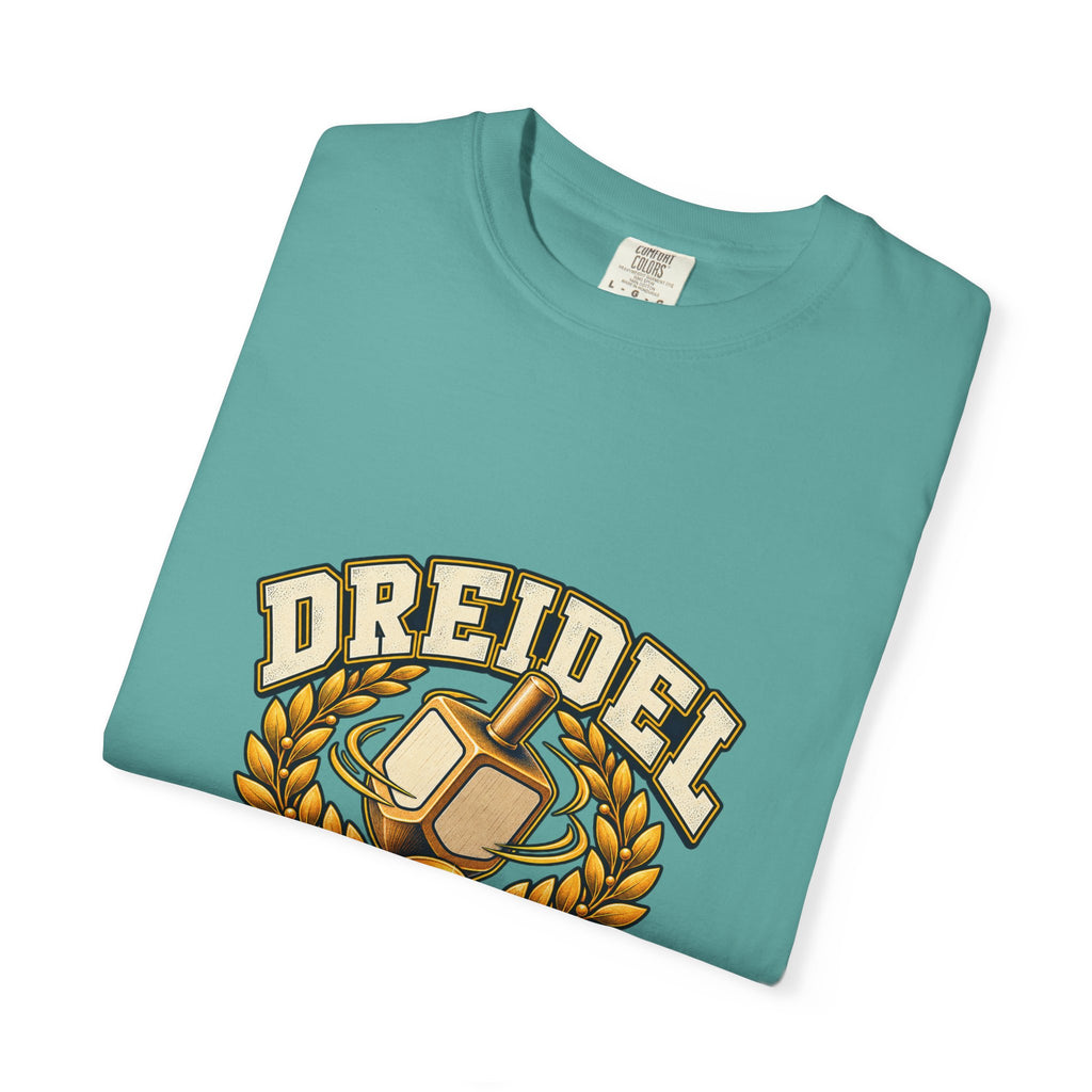 Dreidel Champion T-shirt | Hanukkah Dreidel Design, Winner Banner
