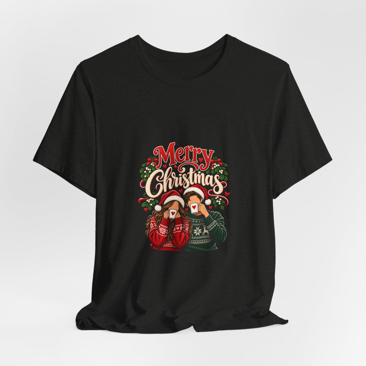 Merry Christmas Couple Tee