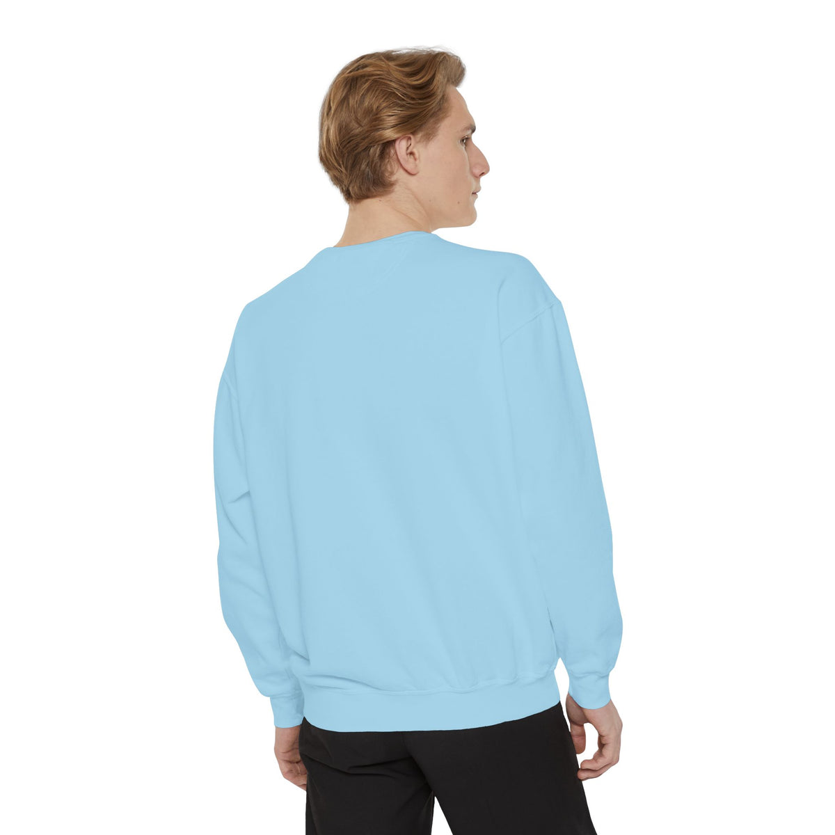 Cozy Nighttime Library Scene Sweatshirt | Reading Nook Illustration