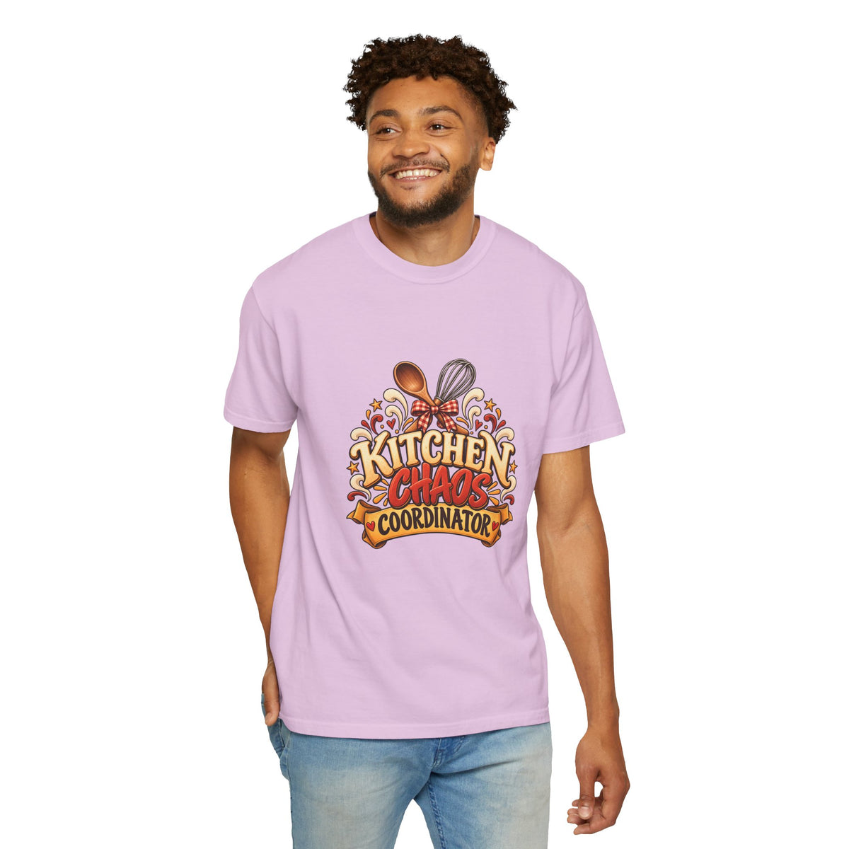 Kitchen Chaos Coordinator T-Shirt — Funny Thanksgiving Chef Shirt, Holiday Cooking Humor Tee, Baker Gift