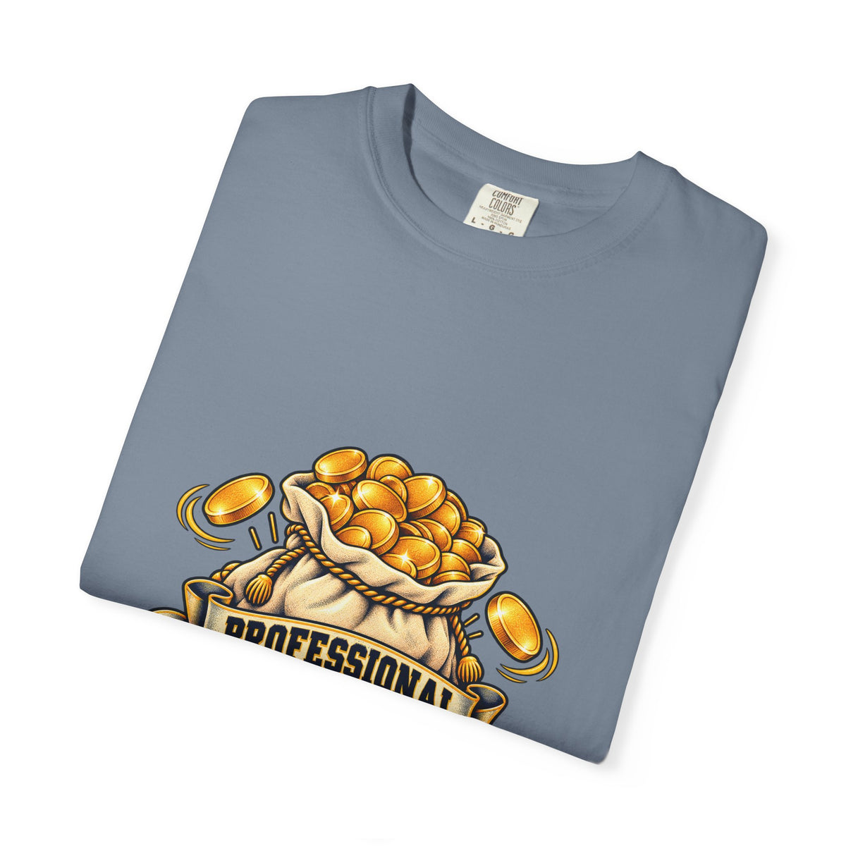 Professional Gelt Collector T-Shirt | Hanukkah Chanukah Chocolate Coin Design