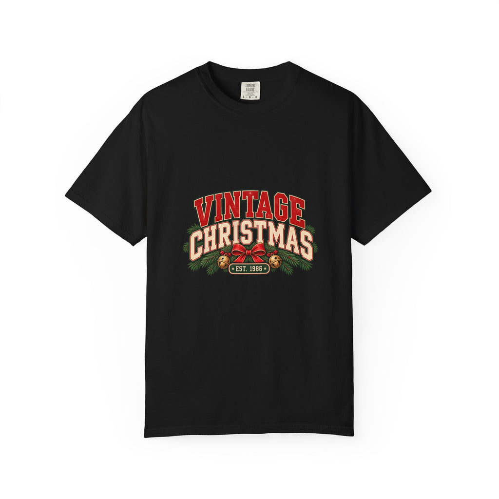 Vintage Christmas T-Shirt — Retro Holiday Graphic Tee