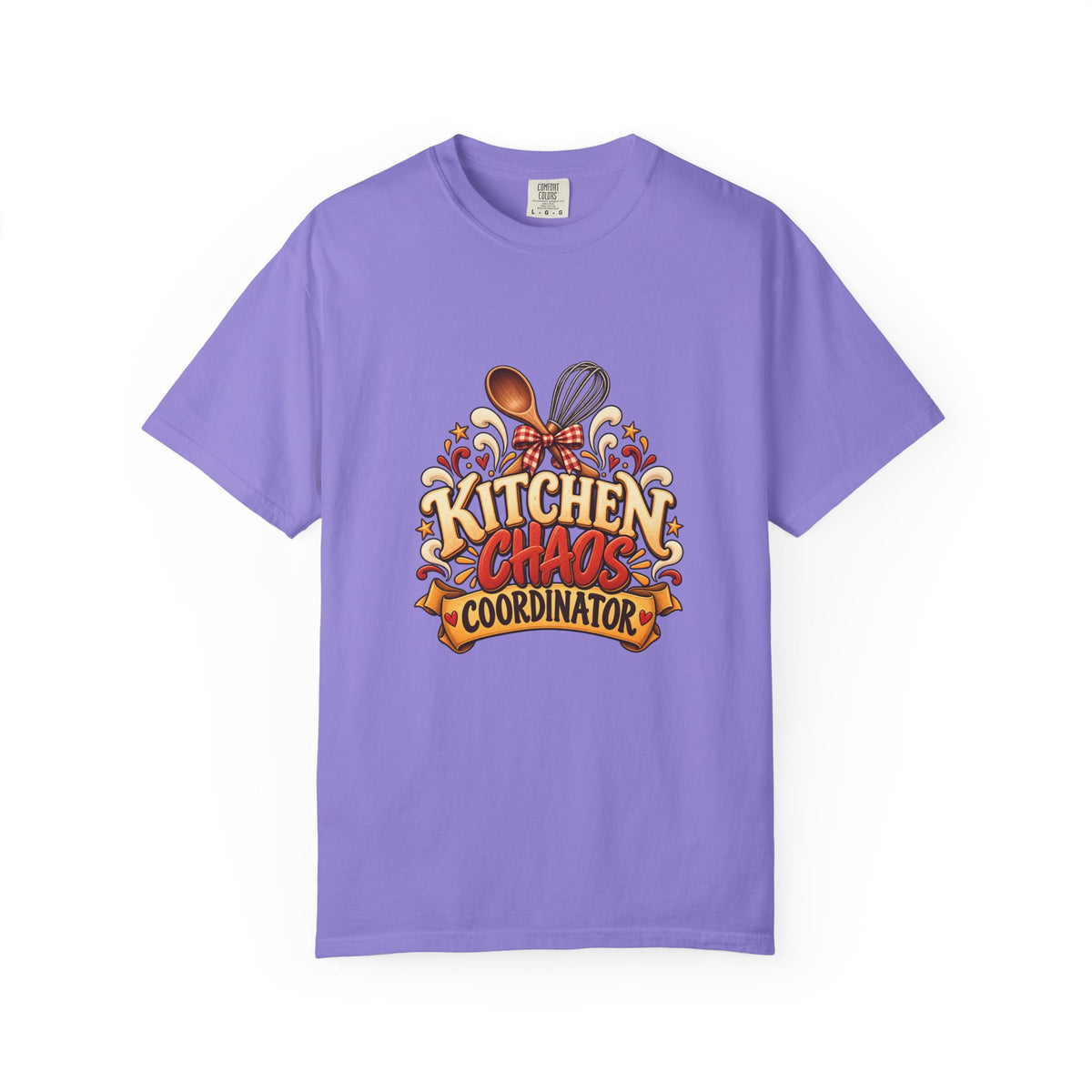 Kitchen Chaos Coordinator T-Shirt — Funny Thanksgiving Chef Shirt, Holiday Cooking Humor Tee, Baker Gift