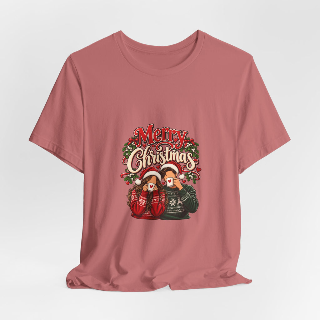 Merry Christmas Couple Tee
