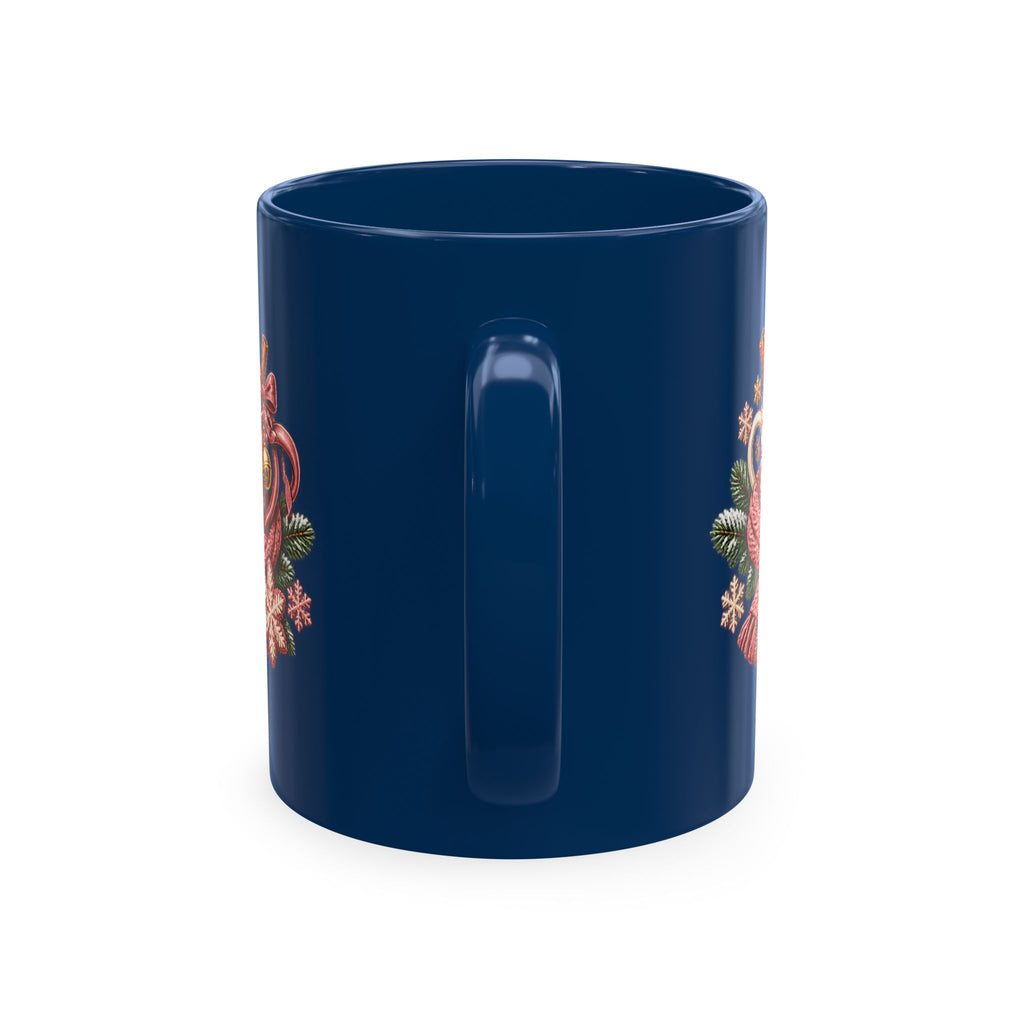 Warm Wishes & Winter Sips Christmas Ceramic Mug