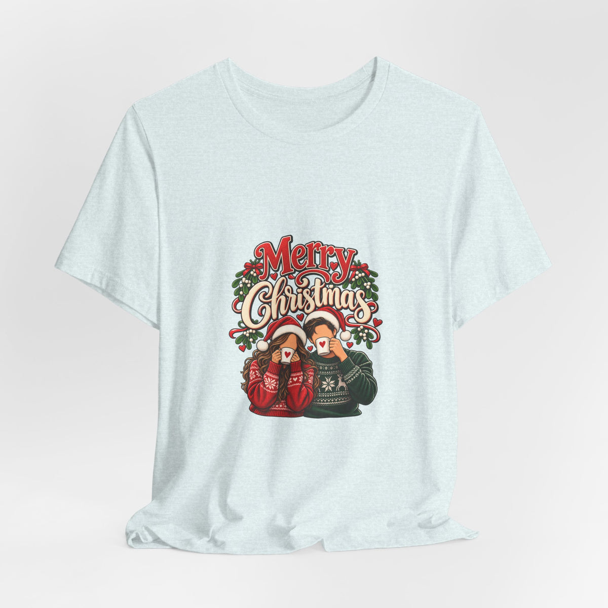 Merry Christmas Couple Tee