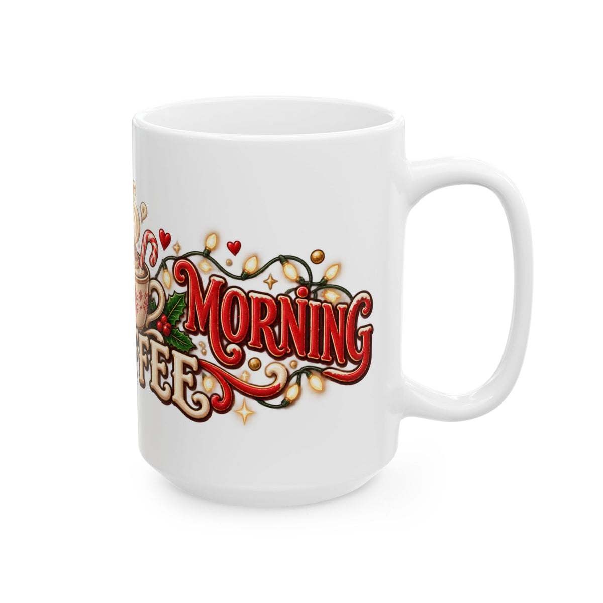 Christmas Coffee Mug – Festive Holiday Ceramic Coffee Cup (11oz/15oz)