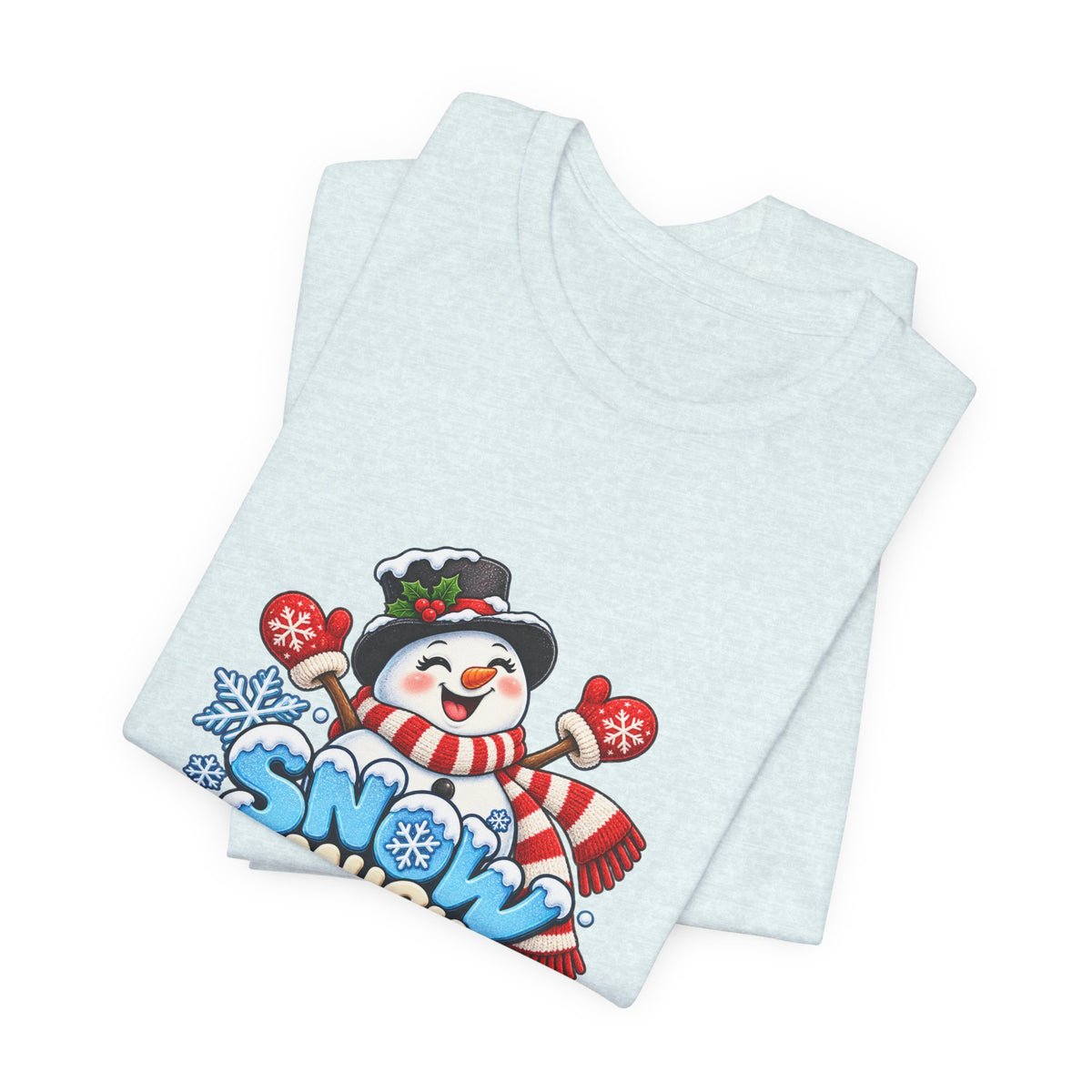 Snow Much Fun T-Shirt – Cute Snowman Holiday Tee