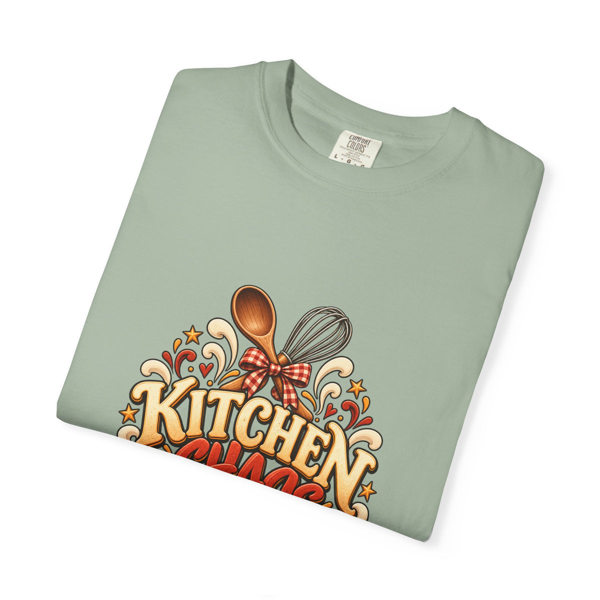 Kitchen Chaos Coordinator T-Shirt — Funny Thanksgiving Chef Shirt, Holiday Cooking Humor Tee, Baker Gift