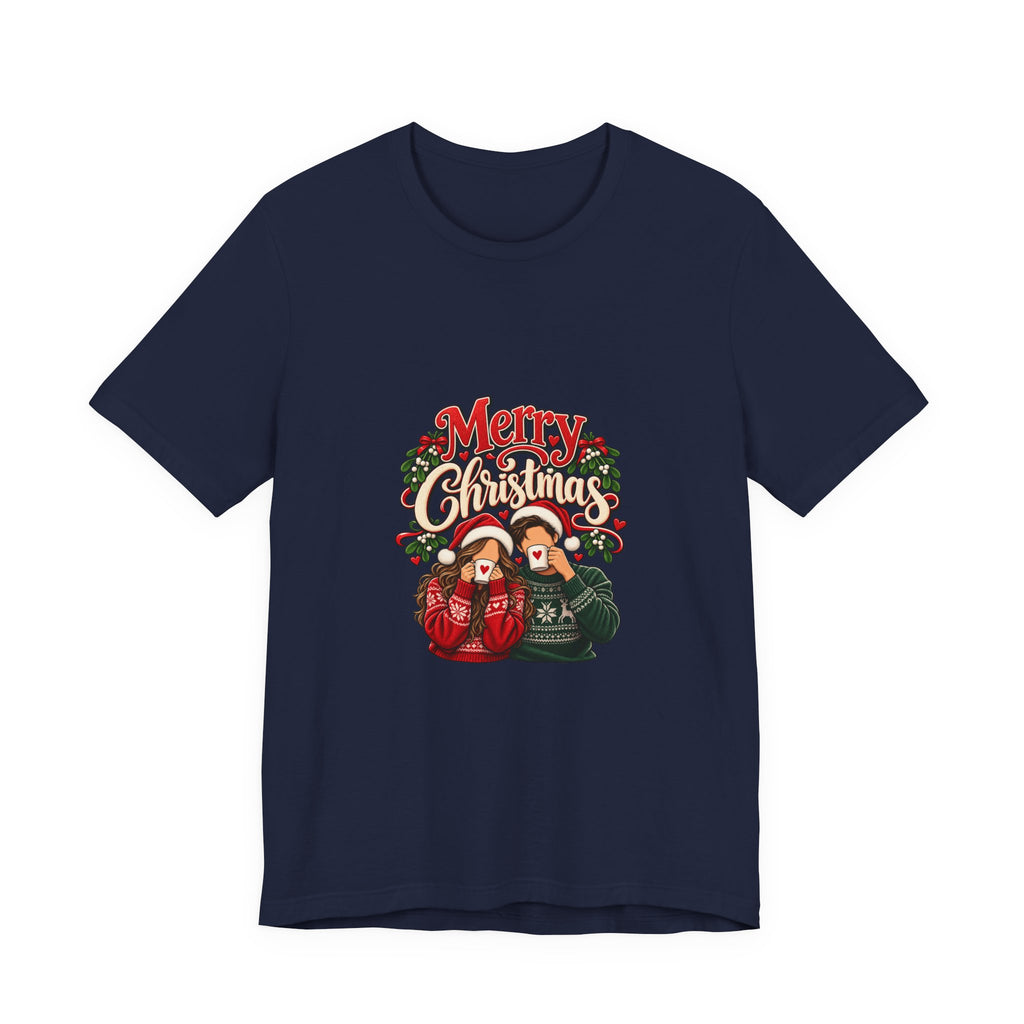 Merry Christmas Couple Tee